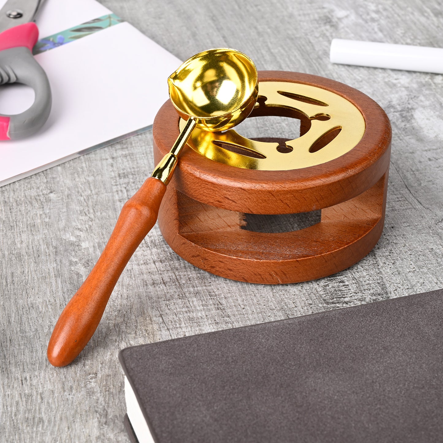 Sealing Wax Warmer Set