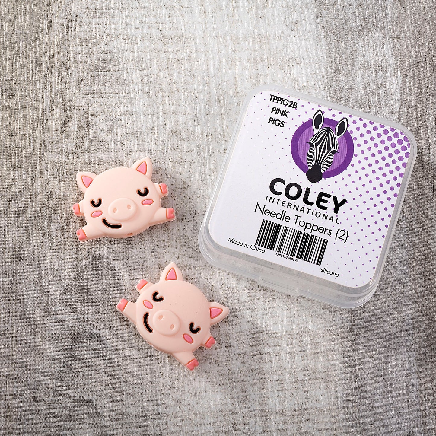Piggie Needle Toppers