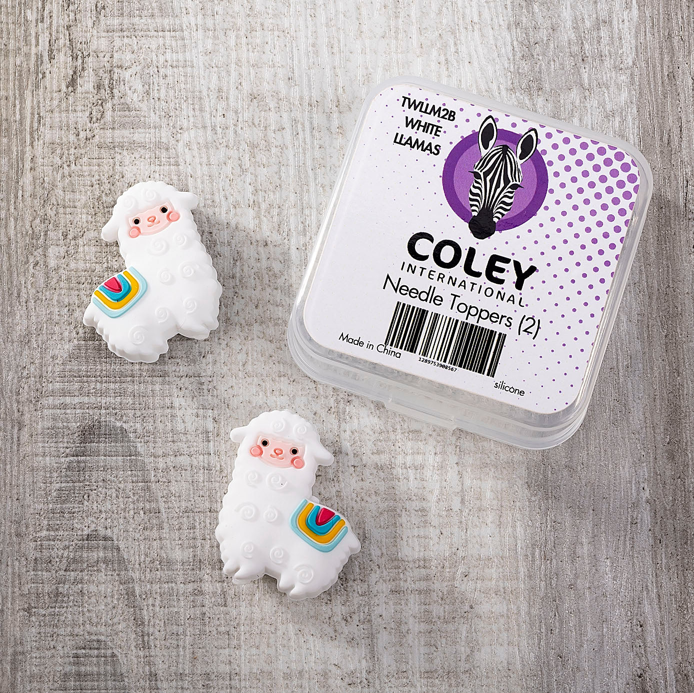 Llama Needle Toppers