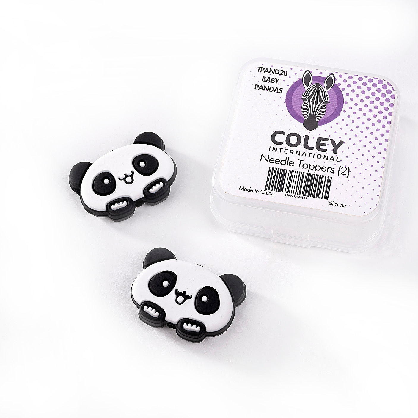 Panda Needle Toppers