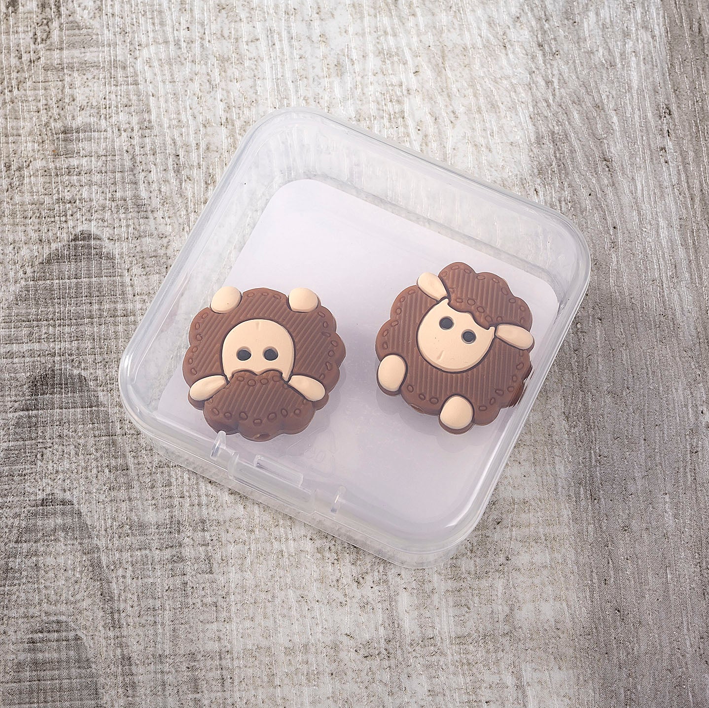 Brown Sheep Needle Toppers
