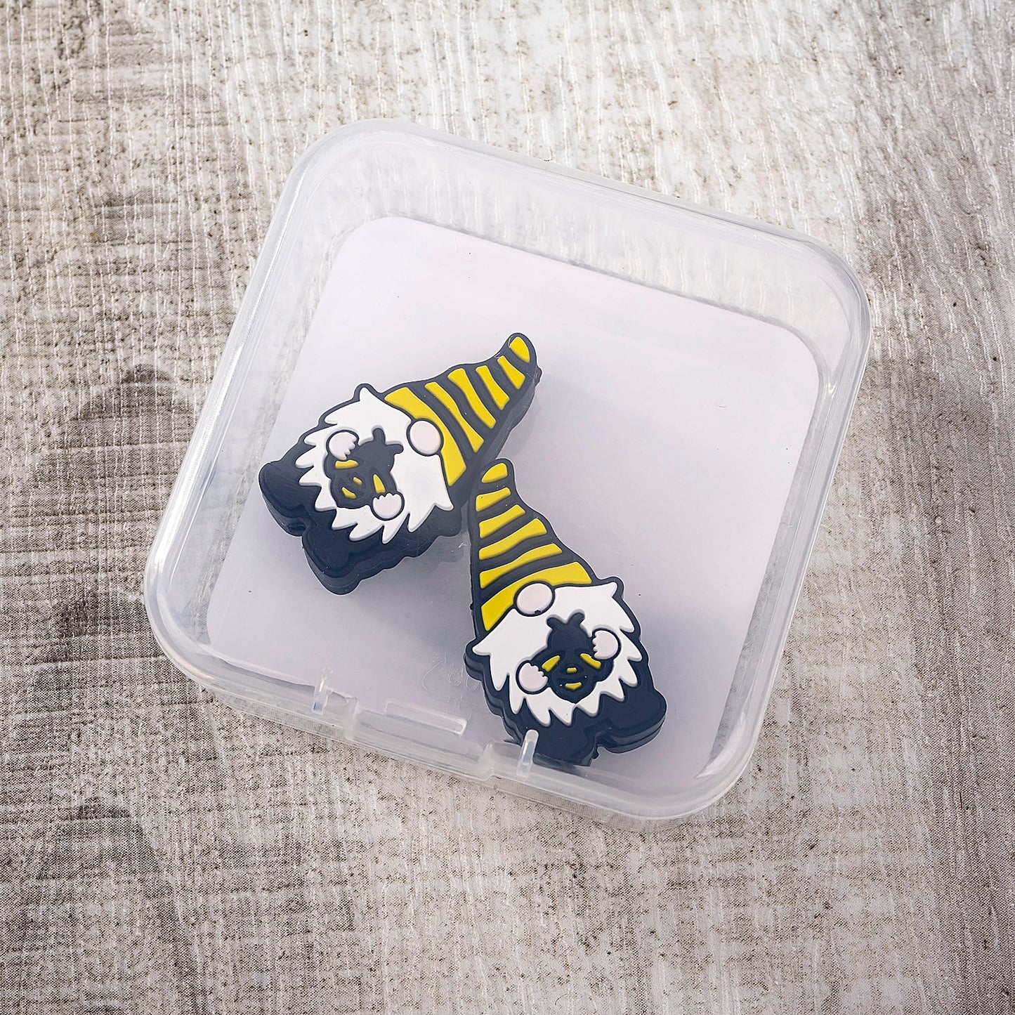 Gnome Bee Needle Toppers