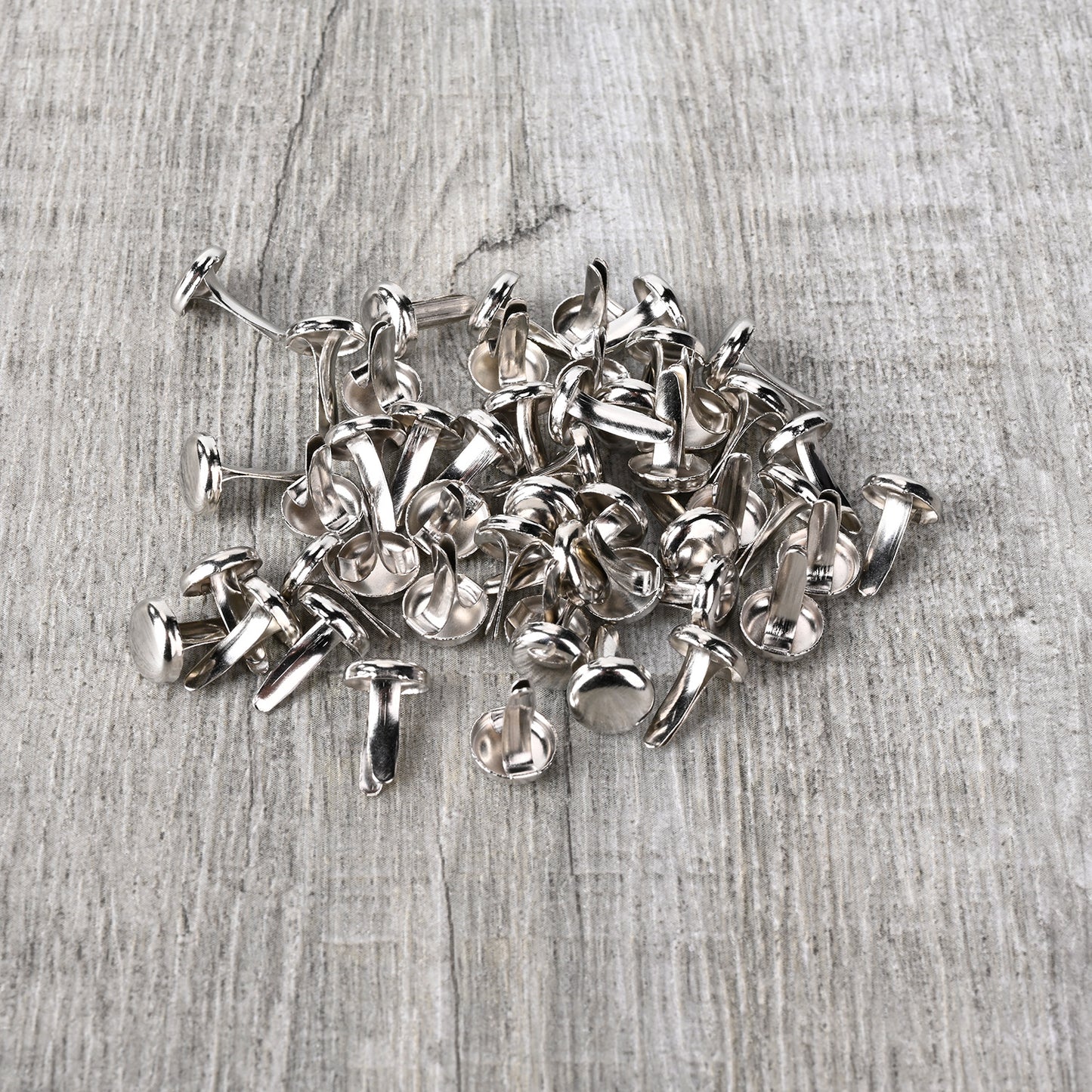 Silver Circular Brads