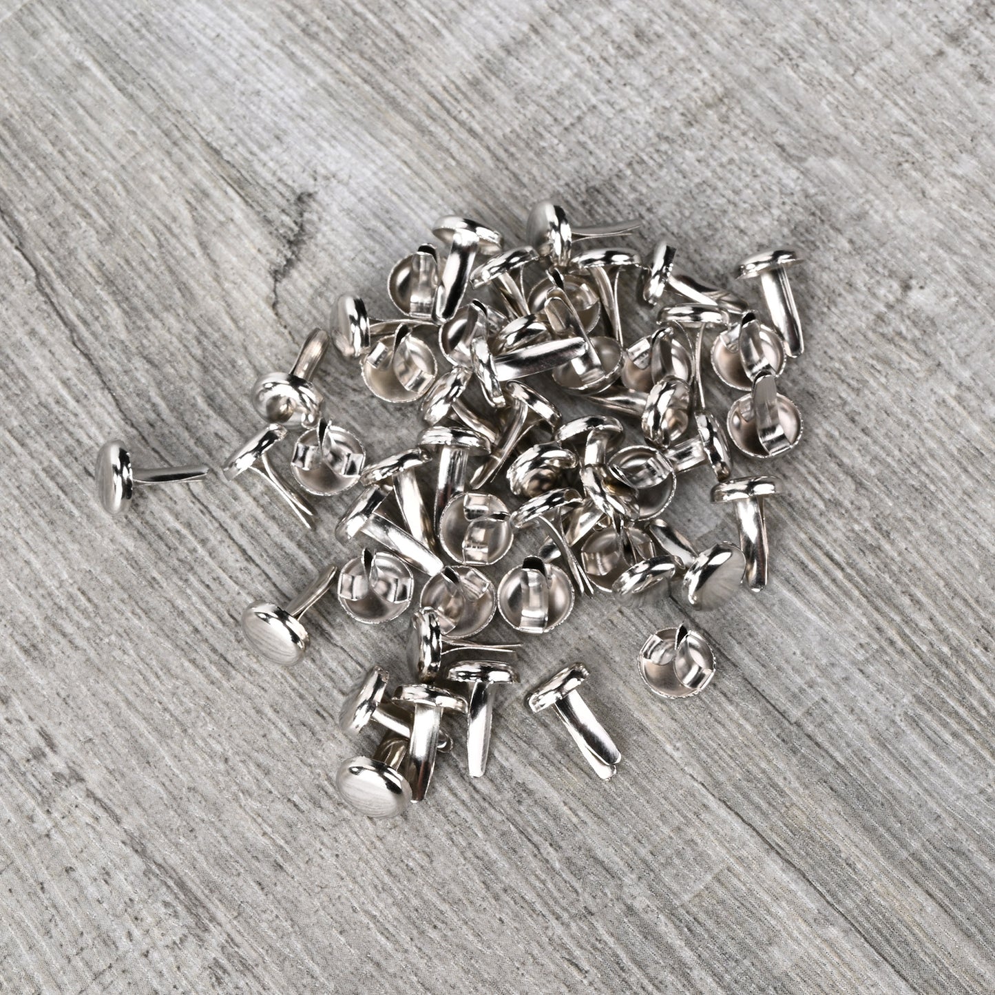 Silver Circular Brads