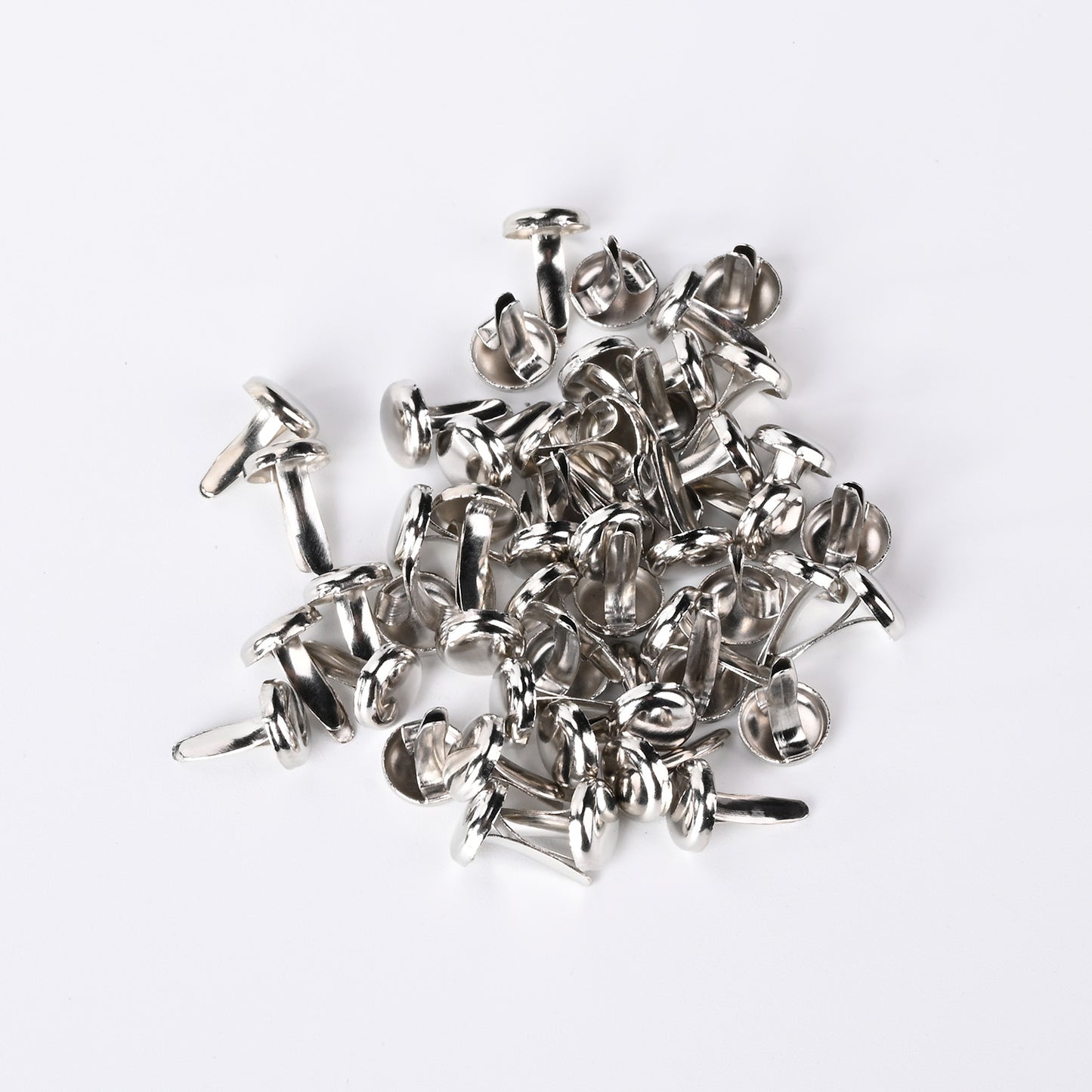 Silver Circular Brads