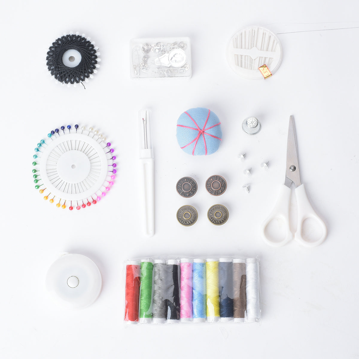 Needle Case Portable Mini Multifunctional Sewing Thread Kit