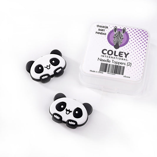 Panda Needle Toppers