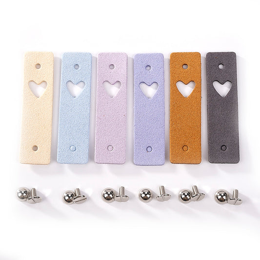 Heart Tags with Studs