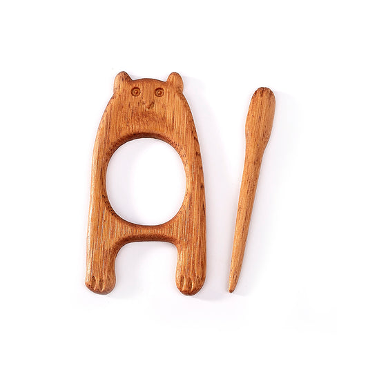 Bear Shawl Pin