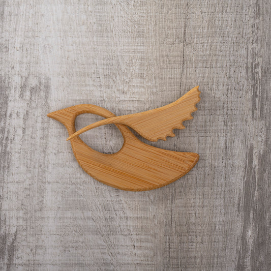 Bird Shawl Pin