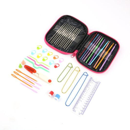 51pcs Crochet Hook Set Case