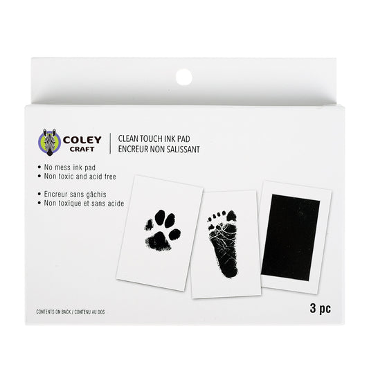 Black Clean Touch Ink Pad Kit