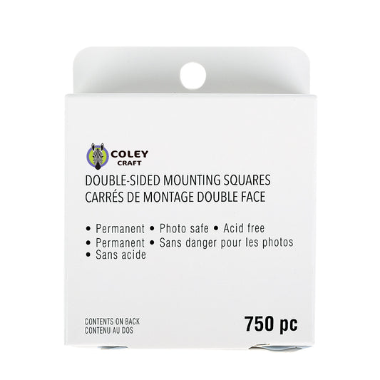 Double-Sided Mounting Squares, Permanent