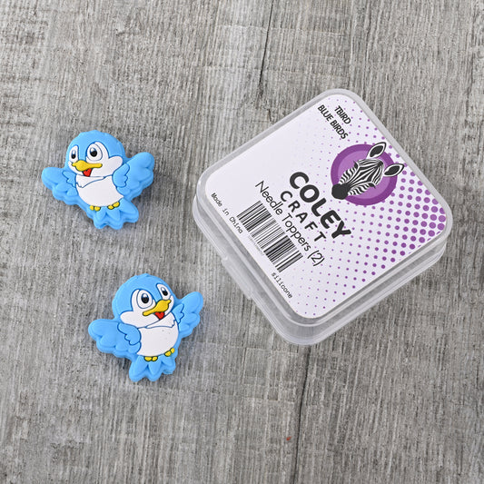 Blue Bird Needle Toppers